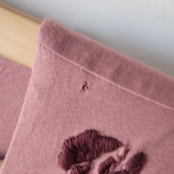 Garnet Hill top Womens size M Folkloric Embroidered Knit - Picture 7 of 9